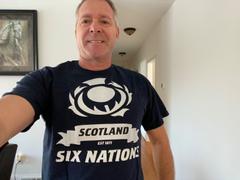 Rugby Nut Scotland 6 Nations Unisex T Shirt Review