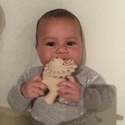 Hello Charlie Tikiri My First Zoo Natural Rubber Teether & Rattle - Lion Review