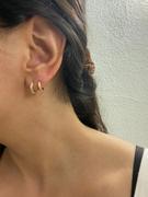 Nola Moon Delicate Pave Hoop Earrings S925 Review