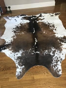eCowhides Chocolate and White Brazilian Cowhide Rug: XXL Review