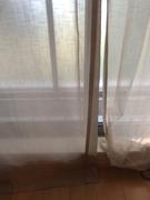 KANADEMONO Linen Cotton - Beige　リネンコットン　レースカーテン　1枚入り（幅100cm） Review