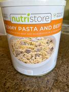 nutristorefoods.com Creamy Pasta and Beef Freeze Dried - #10 Can Review
