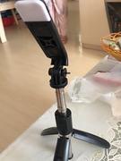 mmimmu Portable Tripod Selfie Stick for Mobile Phone Photo Taking Live Broadcast Chargable Bluetooth Remote Control Tripod Stand Pole Review