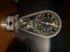 Clock9nine Chevy Small block Timing Chain Clock, Motorized, Rotating. Review
