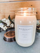 Milkglass candle  Woven + Spun Review