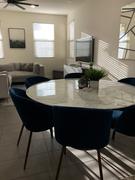 Lexmod Lippa 60 Round Artificial Marble Dining Table Review