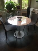 Lexmod Lippa 36 Round Artificial Marble Dining Table Review
