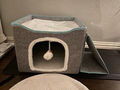 Paw Roll PawRoll Enclosed Cat Cave House Review