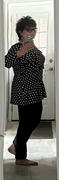 Rene's Creations Boutique RC BLACK or RED Polka Dot Ruffle TOP : S-5X  .Final Sale! Cannot Be Returned! Review