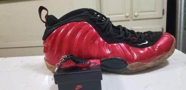 FRESHNVIBE Hand-Painted Air Foamposite - Metallic Red Review