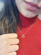 Gelin Diamond Two Hearts Necklace in 14k Solid Gold Review