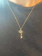 Gelin Diamond Double Heart Key Necklace Review