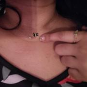 Gelin Diamond Enamel Butterfly Necklace in 14k Solid Gold Review