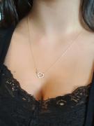 Gelin Diamond Heart Infinity Necklace in 14k Solid Gold Review