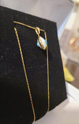 Gelin Diamond Navy Blue Evil Eye Necklace in 14k Solid Gold Review