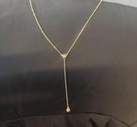 Gelin Diamond Diamond Bezel Y-Necklace in 14k Solid Gold Review