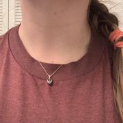 Gelin Diamond Dark Blue Heart Evil Eye Necklace in 14k Solid Gold Review