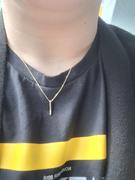 Gelin Diamond Diamond Vertical Bar Necklace Review