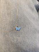 Gelin Diamond Diamond Opal Butterfly Necklace in 14k Solid Gold Review