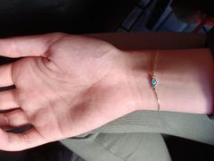 Gelin Diamond Turquoise Evil Eye Bracelet in 14k Solid Gold Review