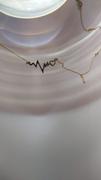 Gelin Diamond Heartbeat Necklace in 14k Solid Gold Review