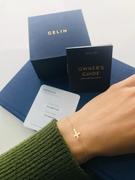 Gelin Diamond Cross Bracelet in 14k Solid Gold Review