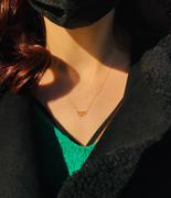 Gelin Diamond 2 Rings Necklace in 14k Solid Gold Review