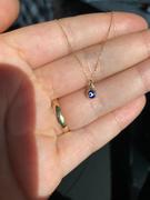 Gelin Diamond Small Evil Eye Necklace in 14k Solid Gold Review
