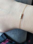 Gelin Diamond 3 Pearls Bracelet in 14k Solid Gold Review