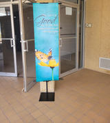 PraiseBanners 8 ft Adjustable Double Sided Banner Stand Review