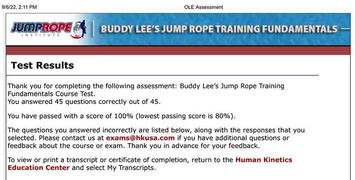 Buddy Lee Jump Ropes JUMP ROPE TRAINING FUNDAMENTALS ONLINE COURSE - LEVEL 1 Review