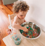 No Nasties Kids NZ TRIO PACK |  Rainbow Sensory Play Water Beads Review