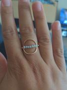 Amanda Michelle Jewelry Pearl Halo Ring Review
