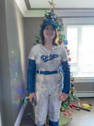 Coshduk Rocketman Elton John Dodgers Baseball Uniform Cosplay Costume Halloween Carnival Suit Review