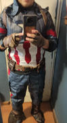 Coshduk Avengers 4: Endgame Steve Rogers Captain America Cosplay Costume Halloween Carnival Suit Review