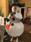 Coshduk Christmas Gift Kids Snowman Inflatable Blow up Costume 47 to 59 Review