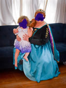 Coshduk Frozen 2 Queen Anna Coronation Gown Dress Dark Green Cosplay Costume Review