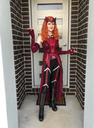 Coshduk Wandavision Outfit Scarlet Witch Halloween Carnival Suit Cosplay Costume Review