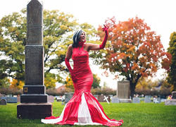Coshduk 2021 Movie Cruella -Cruella de Vil Cosplay Costume Outfits Halloween Carnival Suit Review