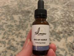 Tolman Self Care Eye of Horus Saline Drops Review