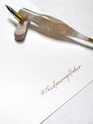 Written Word Calligraphy and Design Oblique Calligraphy Penholder Review