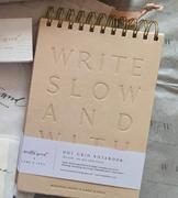 Written Word Calligraphy and Design A5 Vegan Leather Bullet Journal Dot Grid Notebook Review