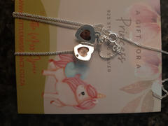 Little Miss Grace SA B10 - 925 Sterling Silver Children's Heart Locket Necklace, 8x10mm on a 40cm chain Review