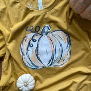 The White Invite Pumpkin Fall Shirts | Women Graphic Tees Review