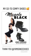 Yami Dance Shoes MICAELA BLACK Review
