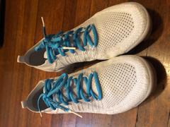 Laced Up Laces  BLUE-WHITE DIPPED SHOELACES Review