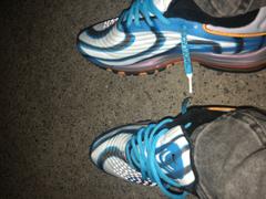 Laced Up Laces  BLUE-WHITE DIPPED SHOELACES Review