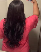 AmazingBeautyHair 220g Off Black 1B# Clip In Hair Extensions 22 Review
