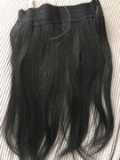 AmazingBeautyHair Wire Hair Extensions 1# Jet Black Review