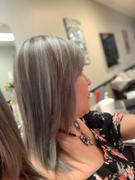 AmazingBeautyHair Tape In Hair Extension P #8/#60 Ash Brown Highlights Platinum Blonde Review